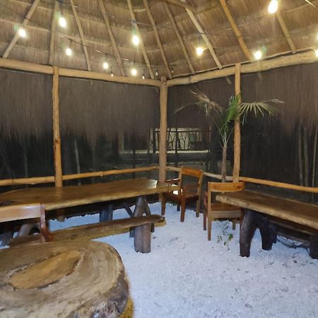 Aldea Maya-Ha Cabanas Con Cenotes Puerto Morelos Exterior foto