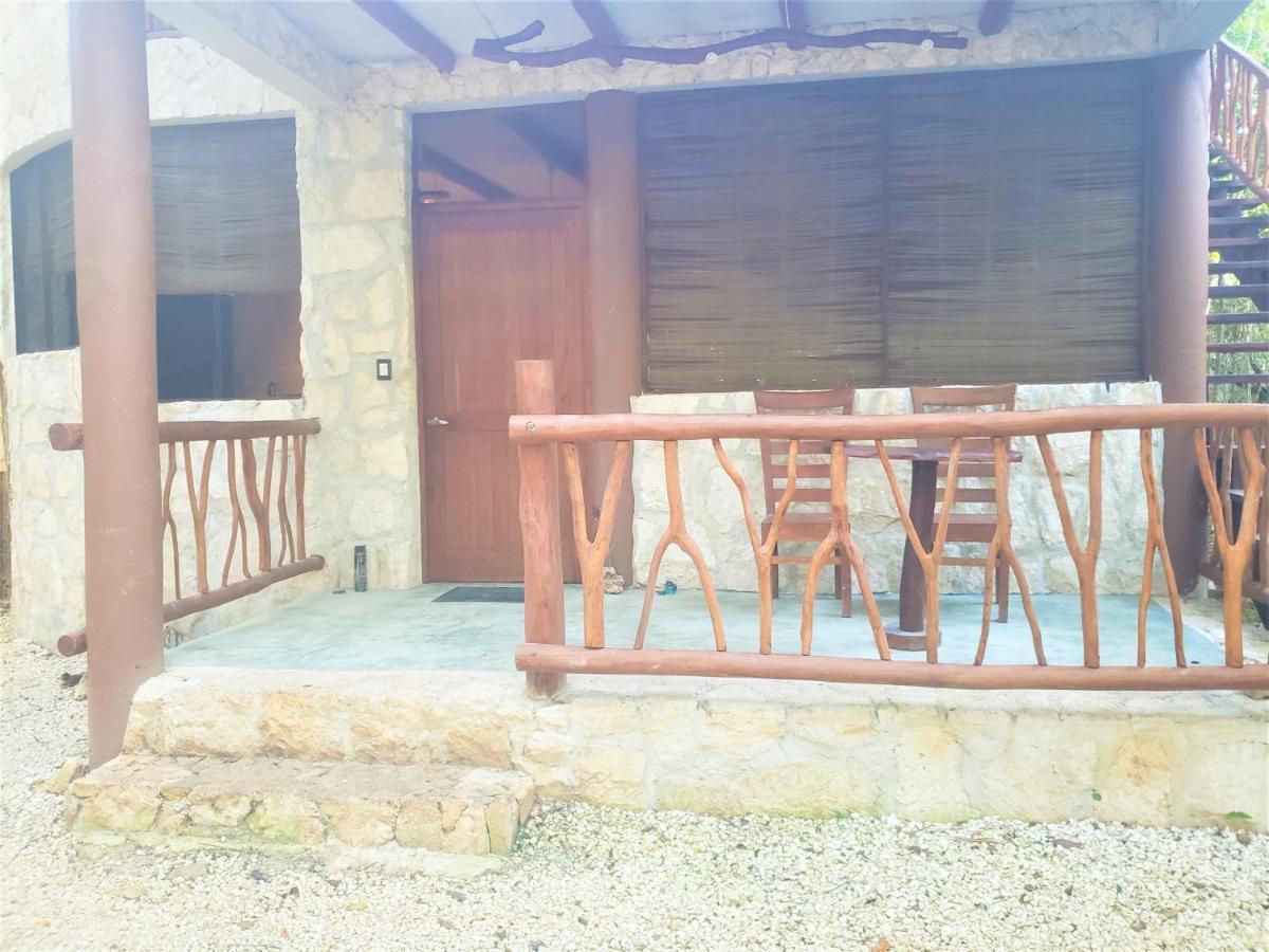 Aldea Maya-Ha Cabanas Con Cenotes Puerto Morelos Exterior foto