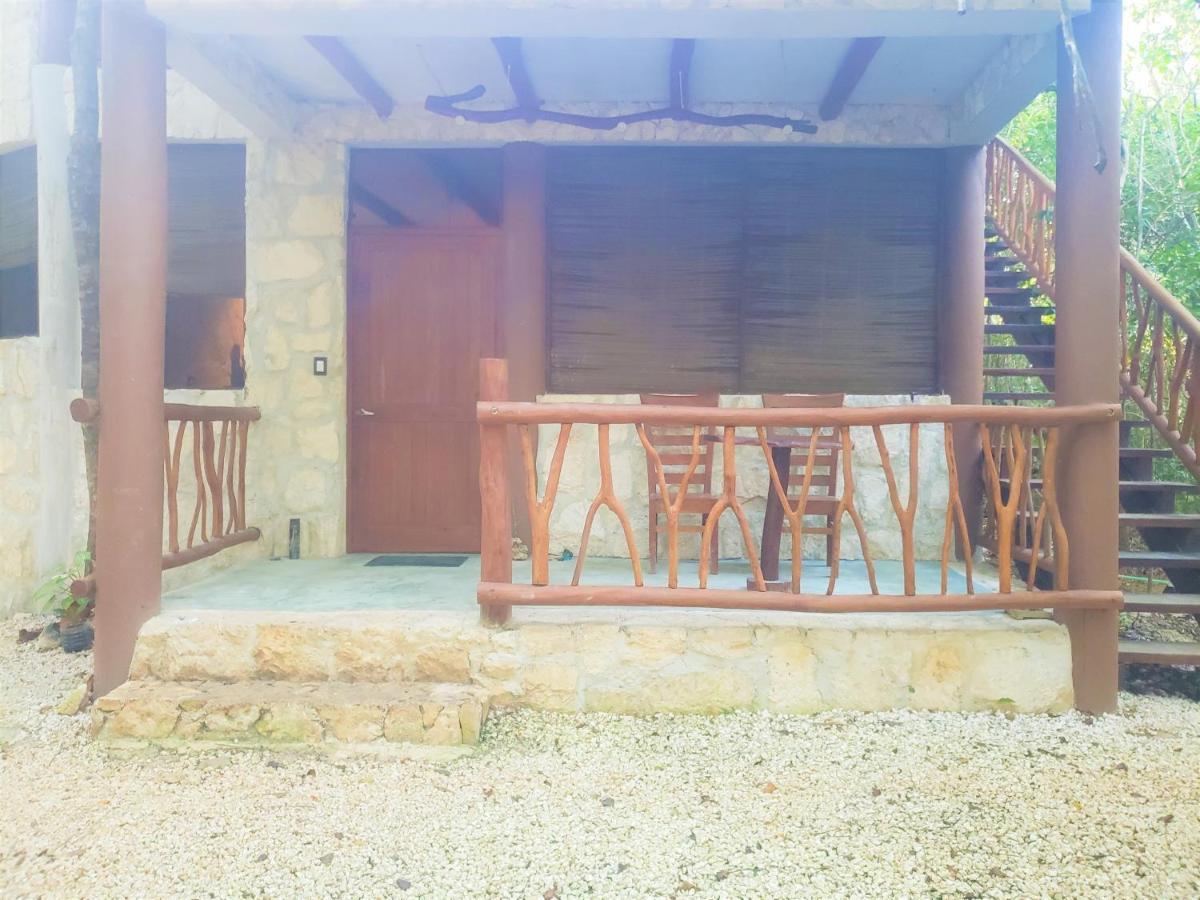 Aldea Maya-Ha Cabanas Con Cenotes Puerto Morelos Exterior foto