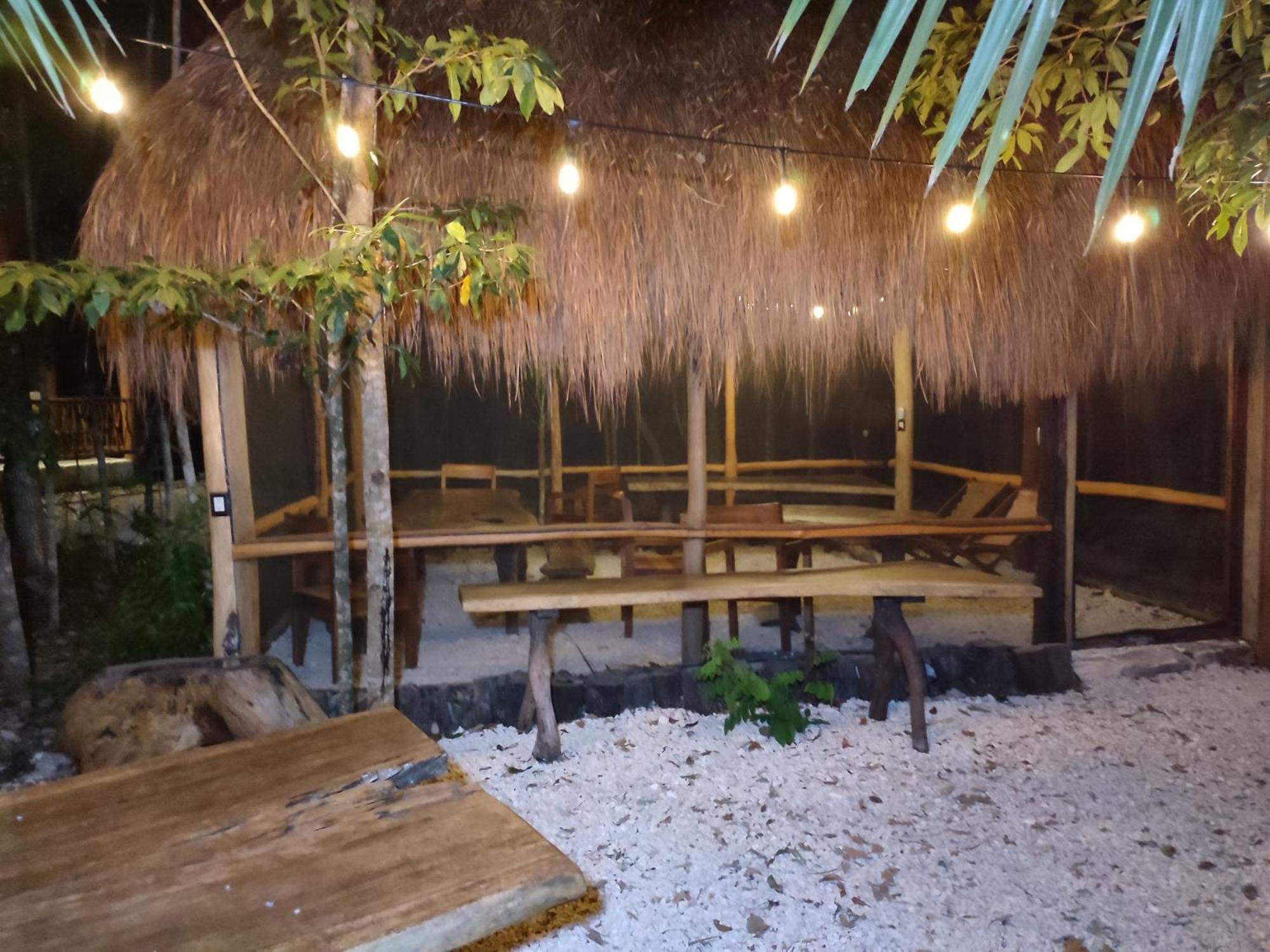 Aldea Maya-Ha Cabanas Con Cenotes Puerto Morelos Exterior foto
