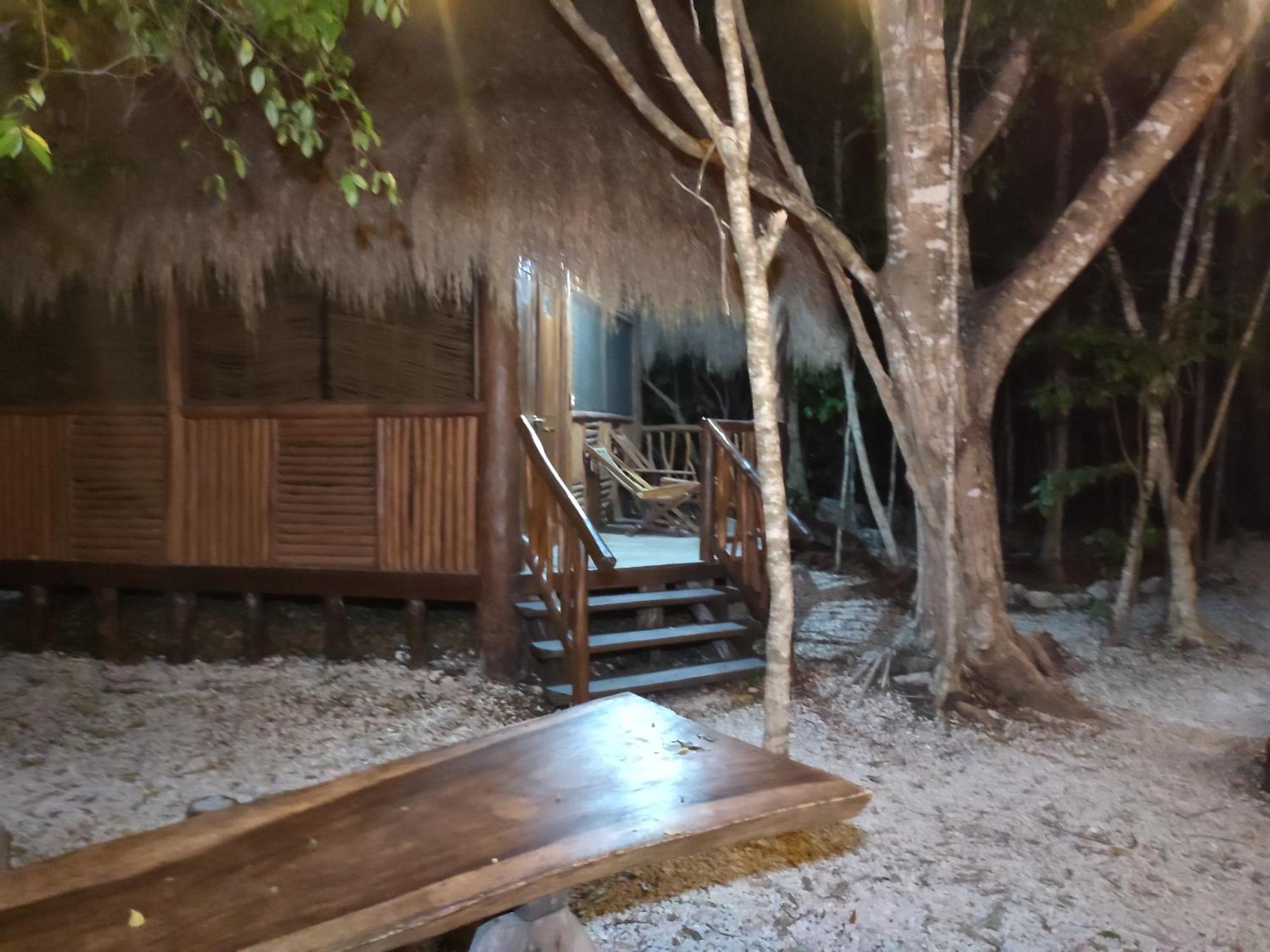 Aldea Maya-Ha Cabanas Con Cenotes Puerto Morelos Exterior foto